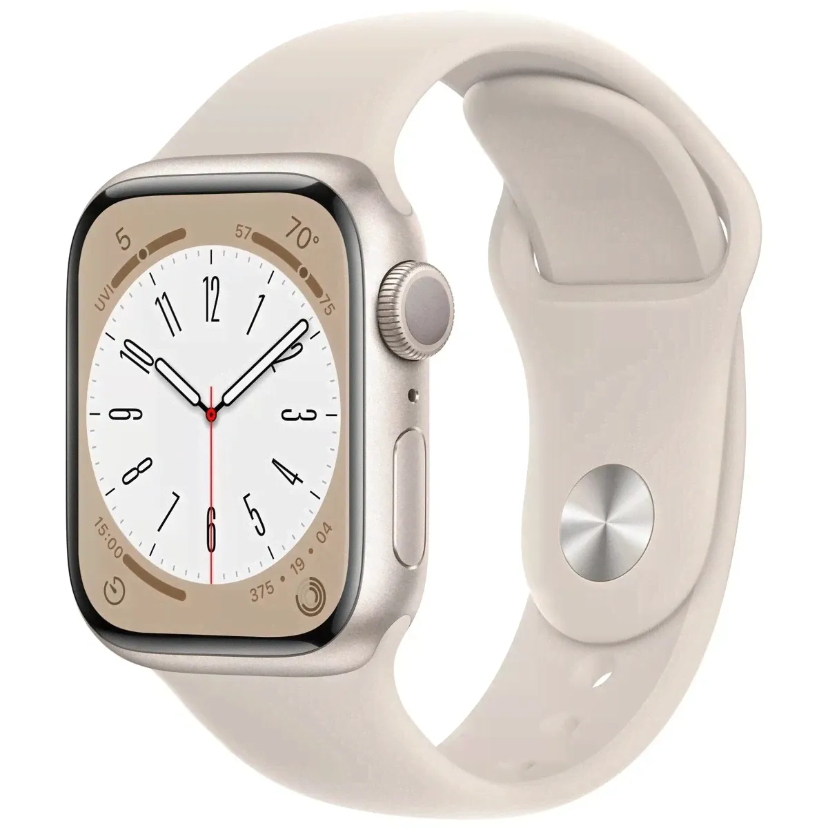 умные часы Apple Watch Series 8 45mm Starlight M/L