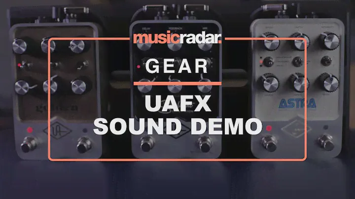 Universal Audio UAFX Starlight Echo Station, Golden Reverberator and Astra Modulation Machine demo