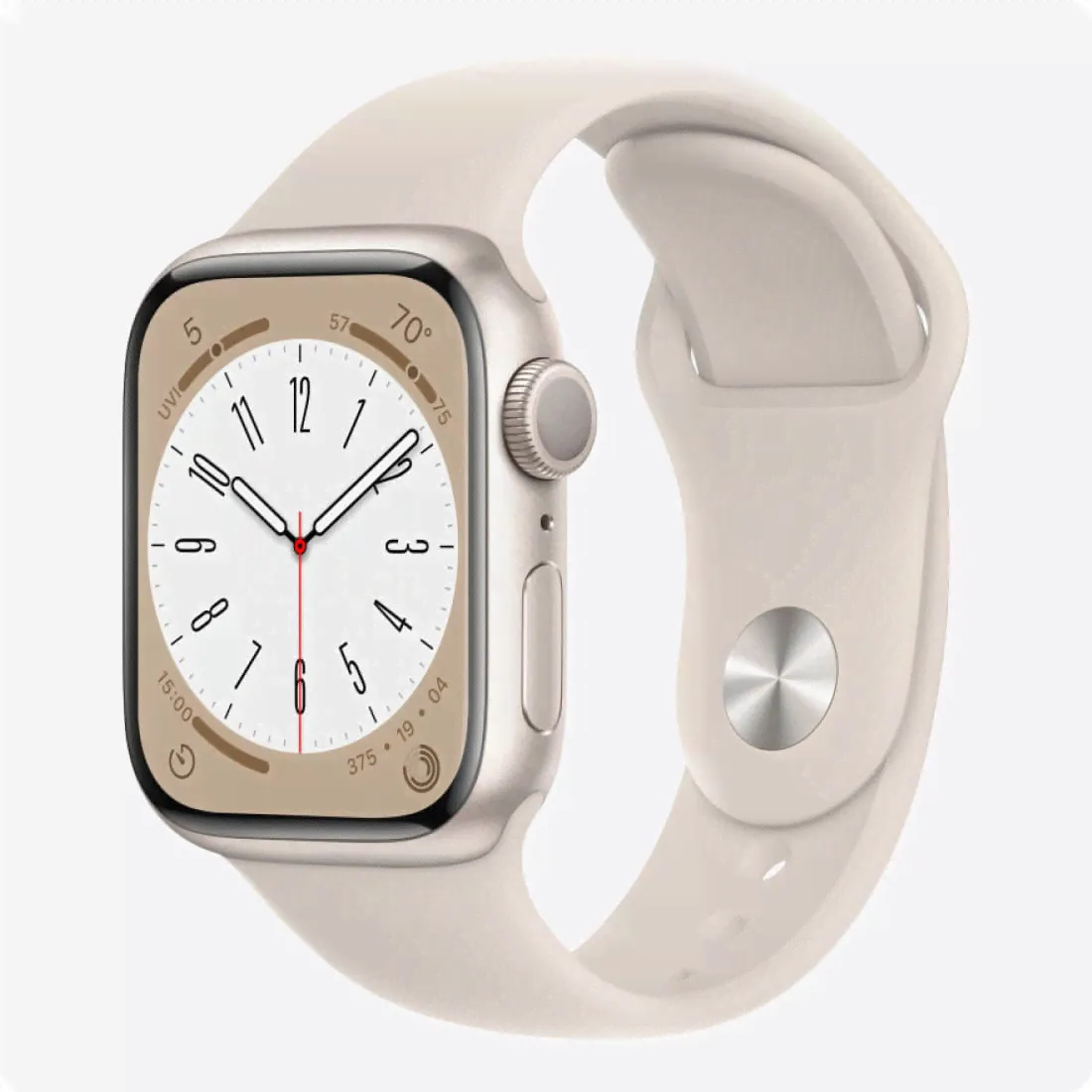 Apple Watch Series 8 Starlight, 41 мм