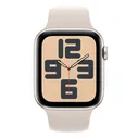 Apple Watch SE (2023) 44mm, Starlight/Starlight Sport Band