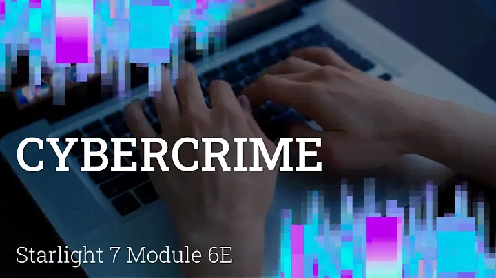 Starlight 7 Module 6E. Cybercrime