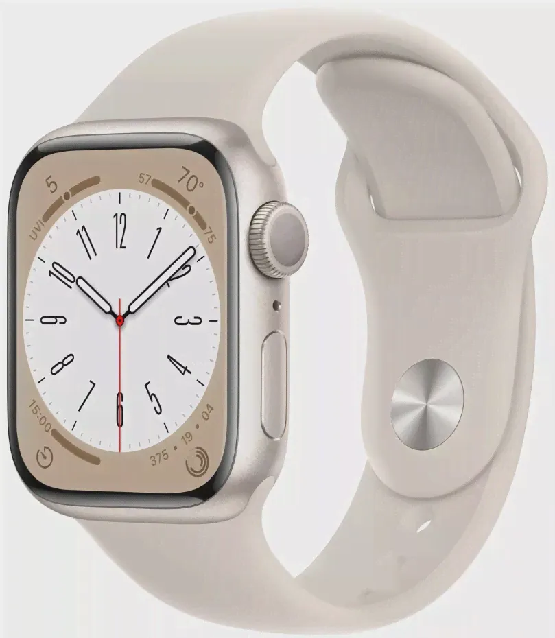 Умные часы Apple Watch Series 8 41 мм, starlight Sport Band S/M-0