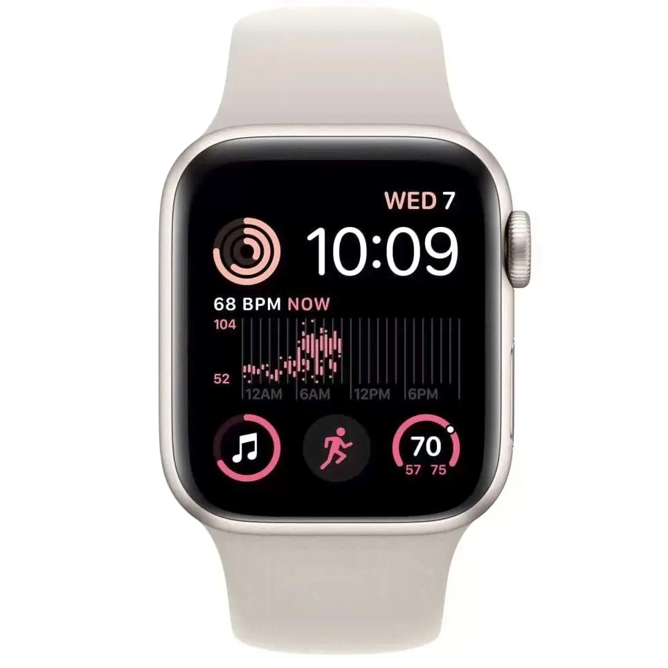 Apple Watch Series SE 2 40mm Starlight Aluminium (2022)-0