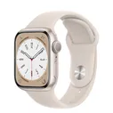 Apple Watch 8 45mm Starlight (Сияющая звезда/Золотистый)