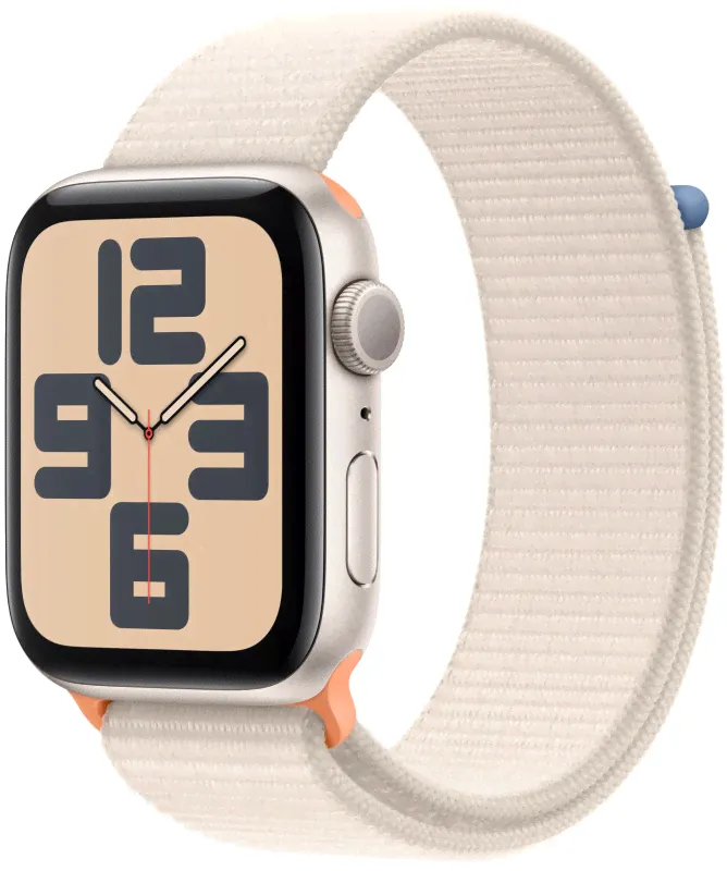 Смарт-часы Apple Watch SE (2023) Gen 2 44mm Starlight Starlight Sport Loop MRE63