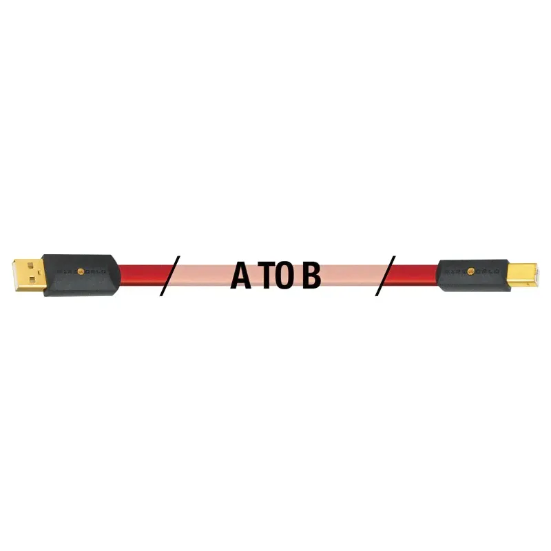 Кабель USB WireWorld Starlight 8 USB 2.0 A-B Flat Cable 0.6m-1