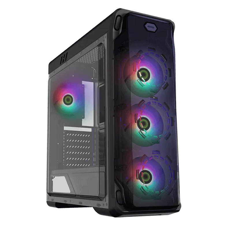 Корпус Gamemax StarLight [StarLight-Black] черный-0