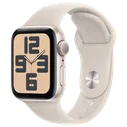 Apple Watch SE 2 40mm Starlight Aluminum Case with Starlight Sport Band